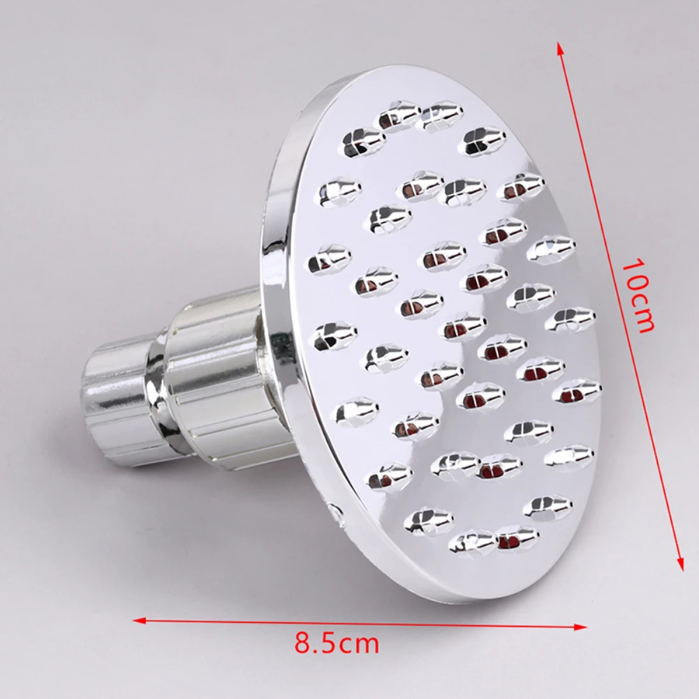 

2023 Bathroom SPA Shower Head ABS Chrome Handheld Water Saving Pressure Rain Arm Rround Shower Head Universal Wholesale