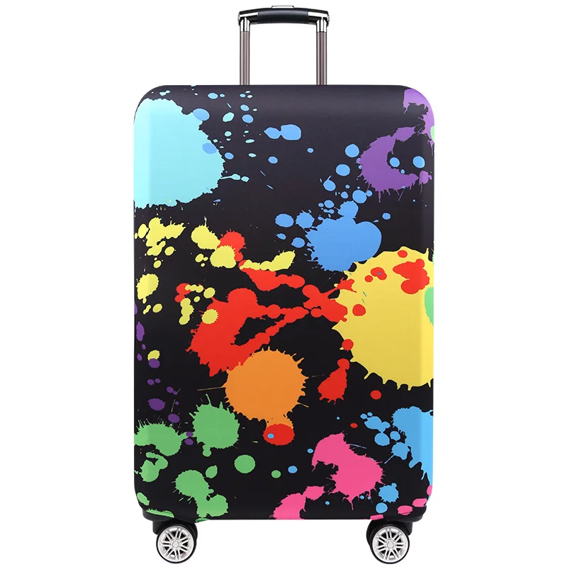 

Thicker Blue City Luggage Cover Suitcase Protective Cover for Trunk Case Apply to 19''-32'' Suitcase Travel Accessories