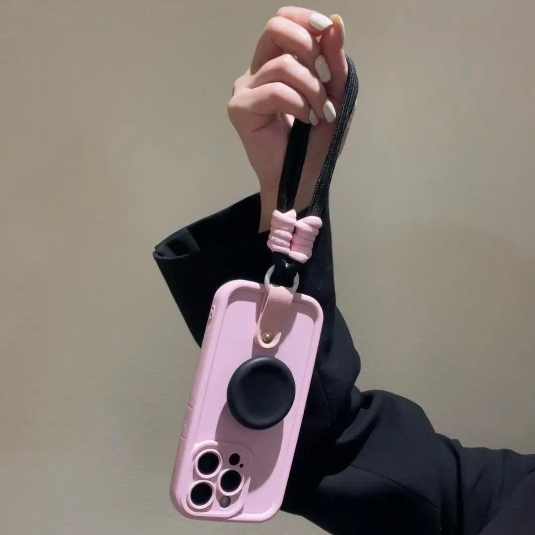 Ремешок на запястье подставка держатель для телефона силиконовый чехол Iphone 15 14 13