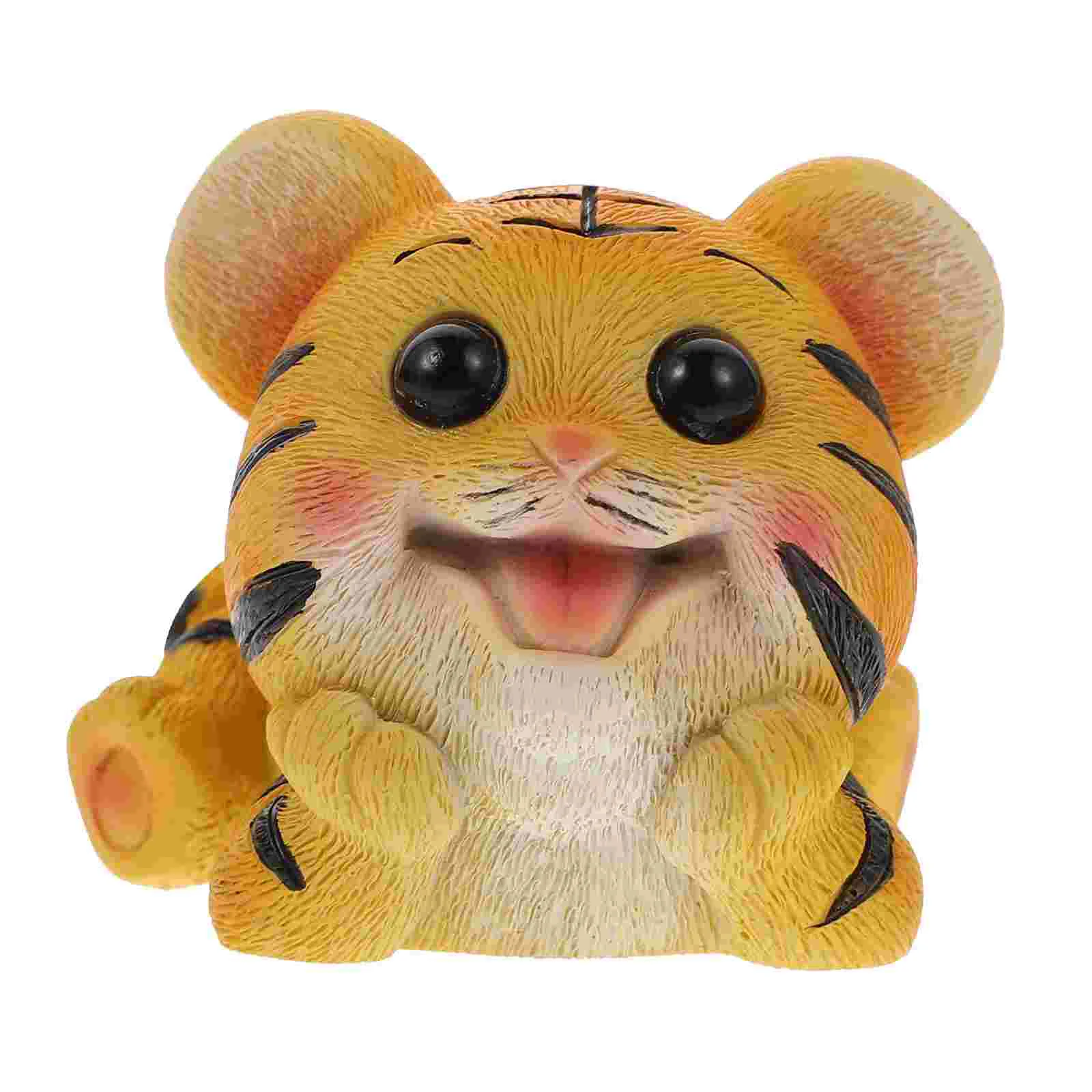 

Year Figurine 2022 Car Statue Thedecoration Statues Fortune Figure Small Sculpture Resinchinese Lucky New Gift Mini Mascot