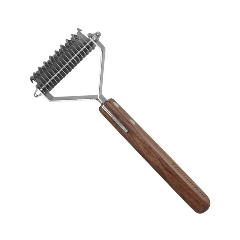 

Hair Removal Comb For Dogs Cat Detangler Fur Trimming Dematting Brush Dog Comb Cat Brush Grooming Tool For Matted Long Hair Pet