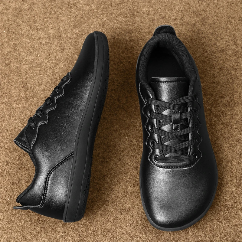 Туфли босиком с широким носком для женщин и мужчин повседневная обувь из