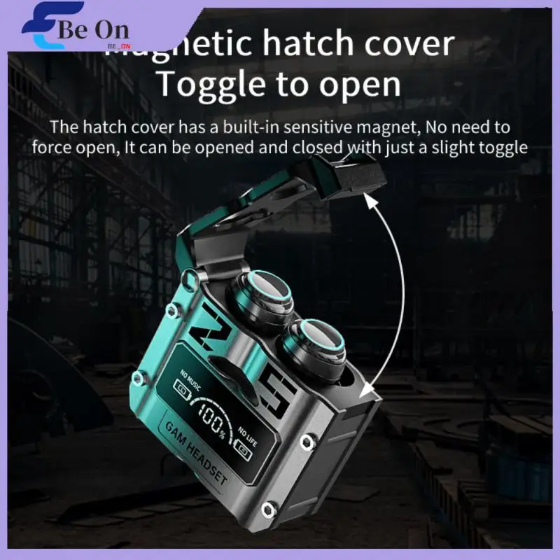 

With Charging Box Gaming Headset Noise Reduction 9d Stereo Tws Headphones Music 5.2 Wireless Earphone In-ear Earbuds