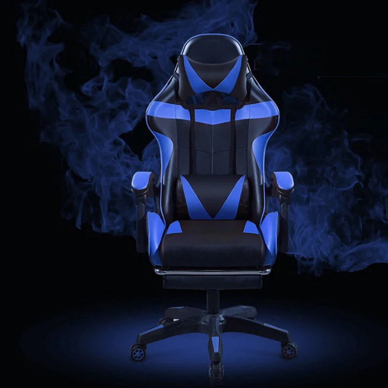 

Computer Chair WCG Gaming Seat Internet Cafe Competitive LOL Office Chair Anchor Home Liftable Swivel Recliner Adjustable Chair