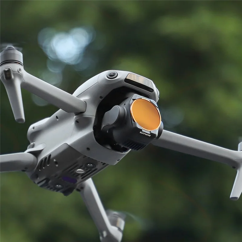 Фото Регулируемый набор фильтров для объектива SUNNYLIFE для DJI Air 3S MCUV/CPL/ND Set/NDPL, набор фильтров для DJI Air 3S, аксессуары для дронов B №2