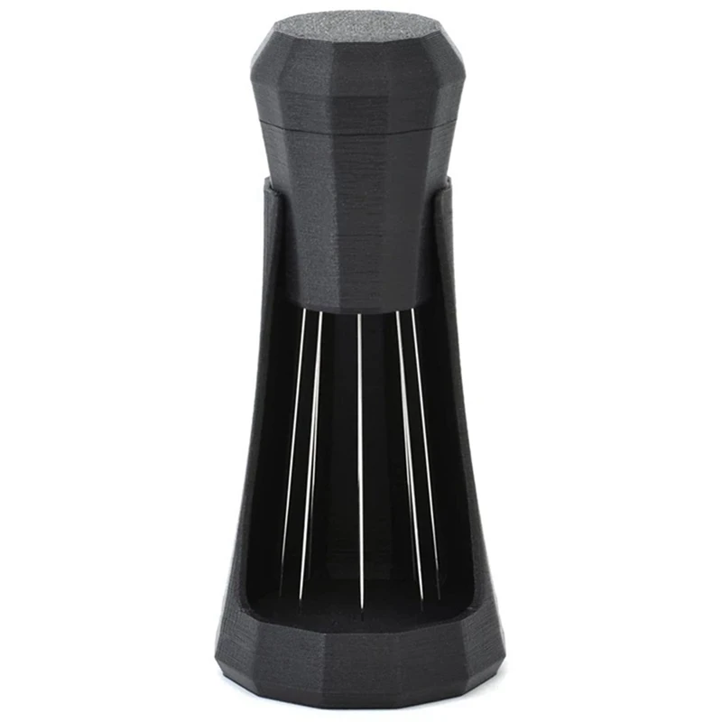 

1Set Stainless Steel Coffee Powder Dispenser Coffee Loosener With Base Coffeware Sets
