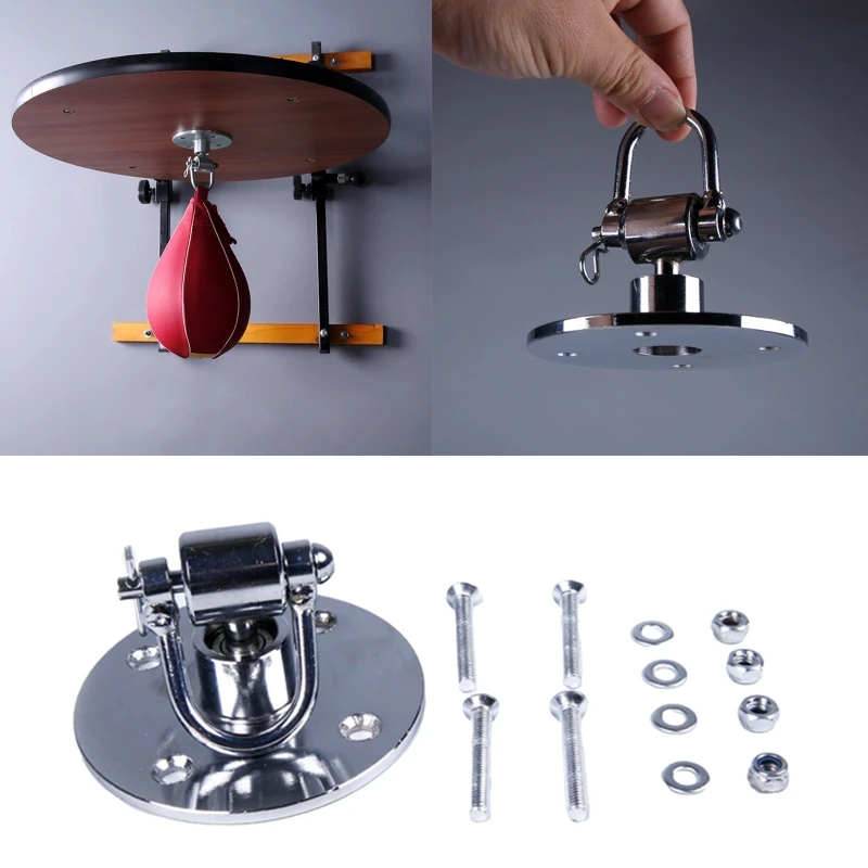 

Speed Bag Swivel Heavy Duty Ball Ceiling Mount Stand Bag Swivel Hanger Punching Bag Platform Boxing Supplies