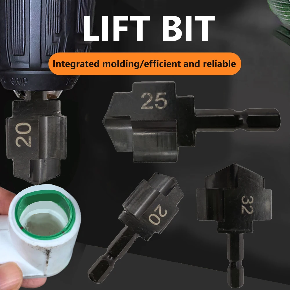 3 шт. PPR подъемное ступенчатое сверло инструмент для подключения водопроводных
