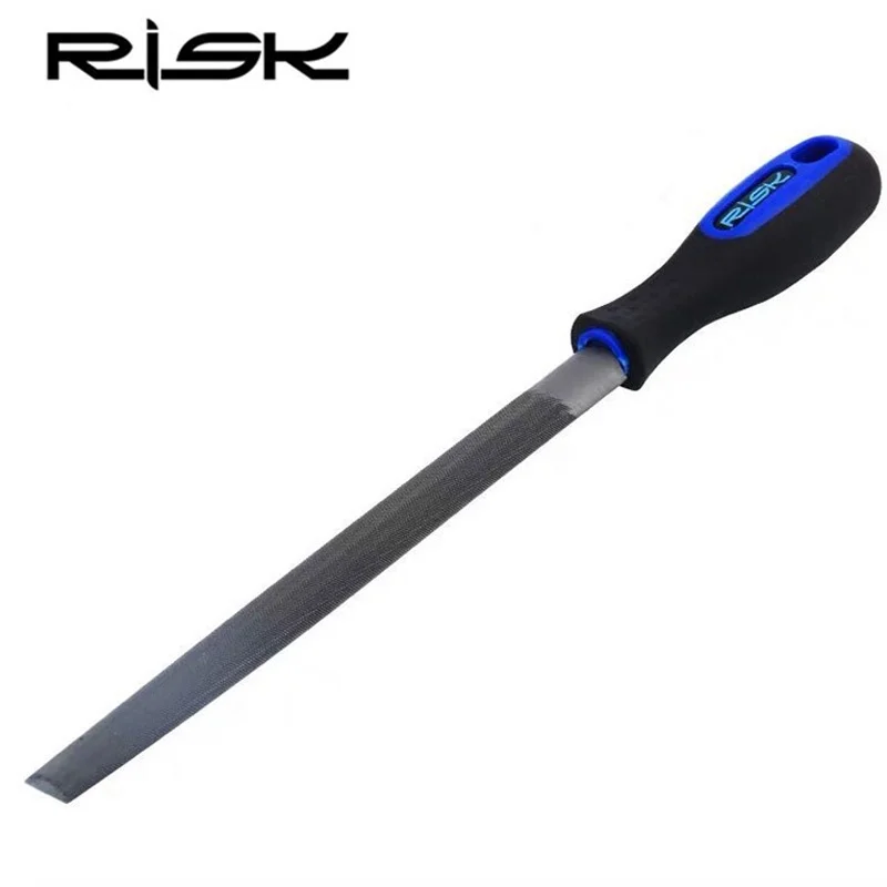 

RISK File Mountain Bike Metal Grinding File Front Fork Pipe Cutter Trimming and Deburring Steel File Tool
