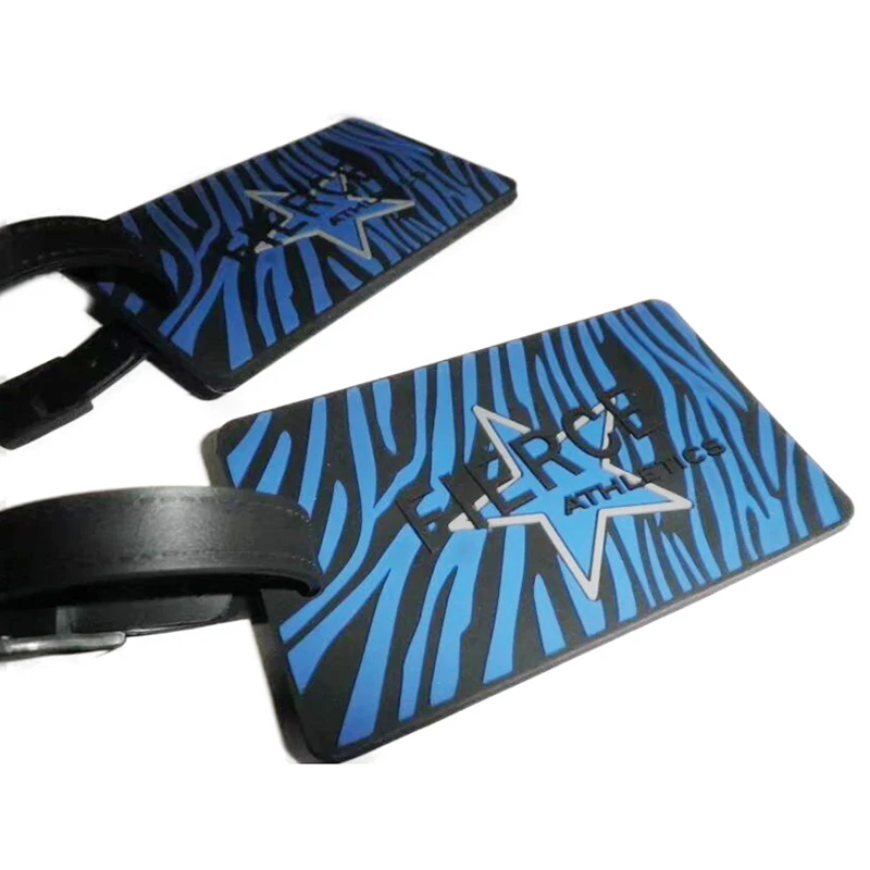 Tag,promotion Gifts Rubber Silicone Luggagetag,2d/3d Rubber 