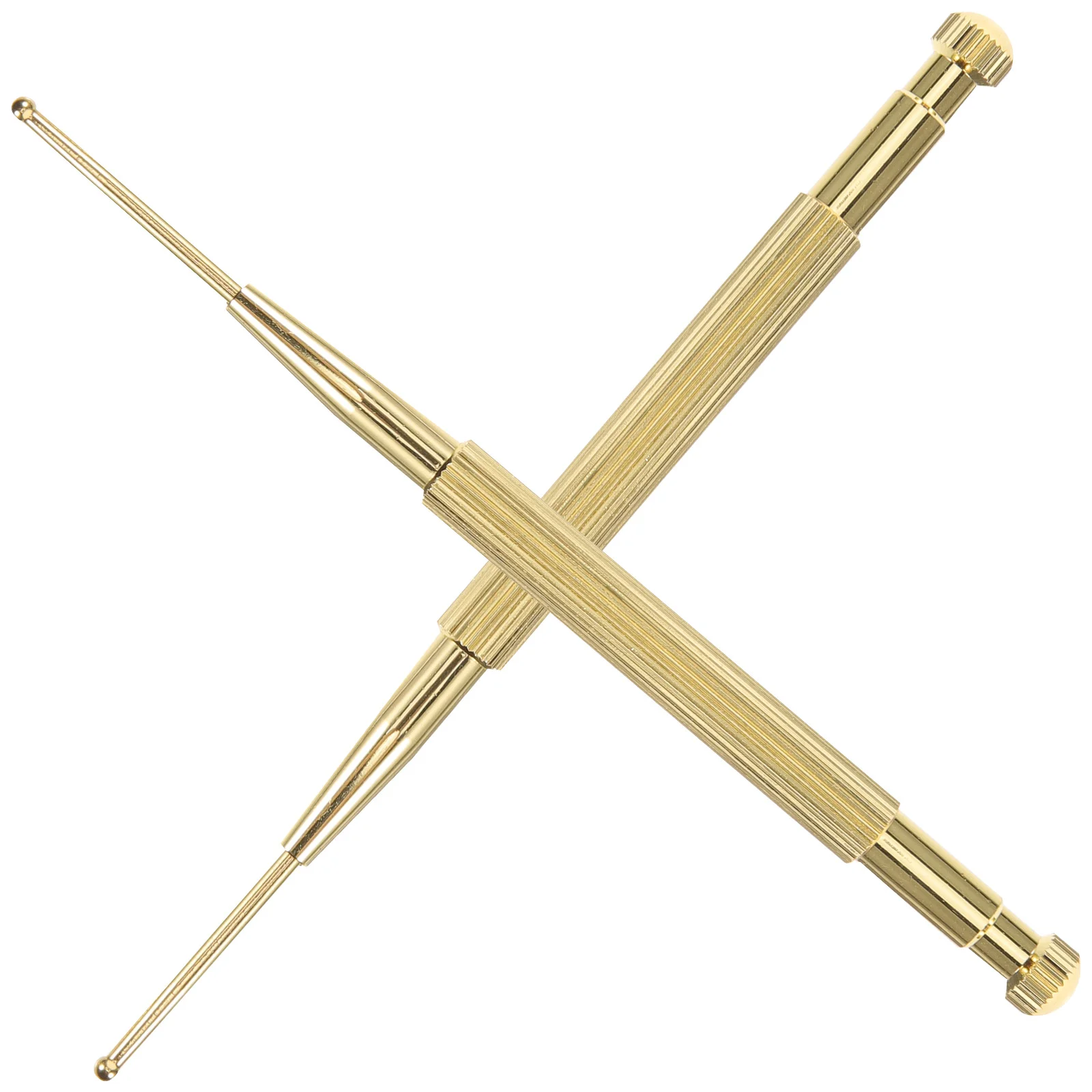 

2Pcs Ear Acupuncture Point Probe with Built-in Spring Body Stimulator Acupressure Pen