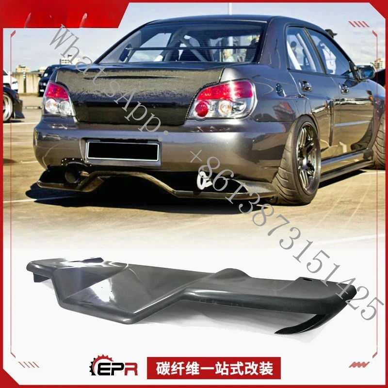 Фото Подходит для Impreza STI (7-го/8-го/9-го поколений) — задний спойлер и основание спойлера в стиле Voltex из углеродного волокна №2