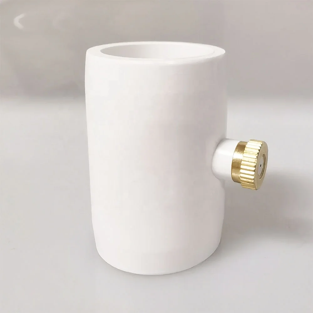 

1/2"PVC Mister Fitting Coupling With 3/16''(10-24 UNC) Male Thread For Brass Misting Nozzle Outdoor Mist Cooling System
