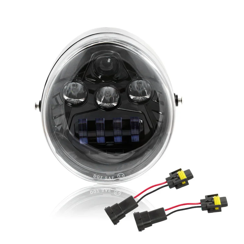 

LED Hi/Low Beam Headlight Fit for Motorcycle VRSC VRSCA VRSCAW VRSCB VRSCF VRSCSE VRSCSE2 VRSCR VRSCX VRXSE V-Rod