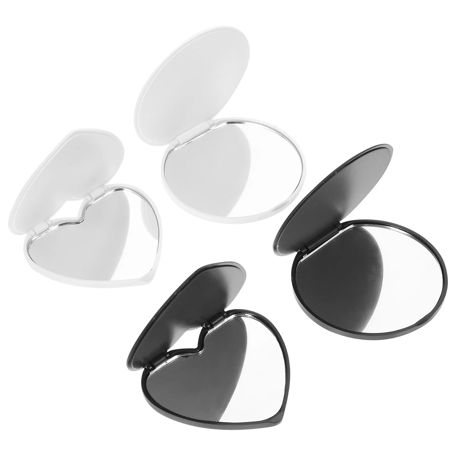 

Mirror Makeup Compact Small Pocket Travelportable Folding Foldabledouble Sided Pursecute Tablestand Handheld Hand Vanity Desk