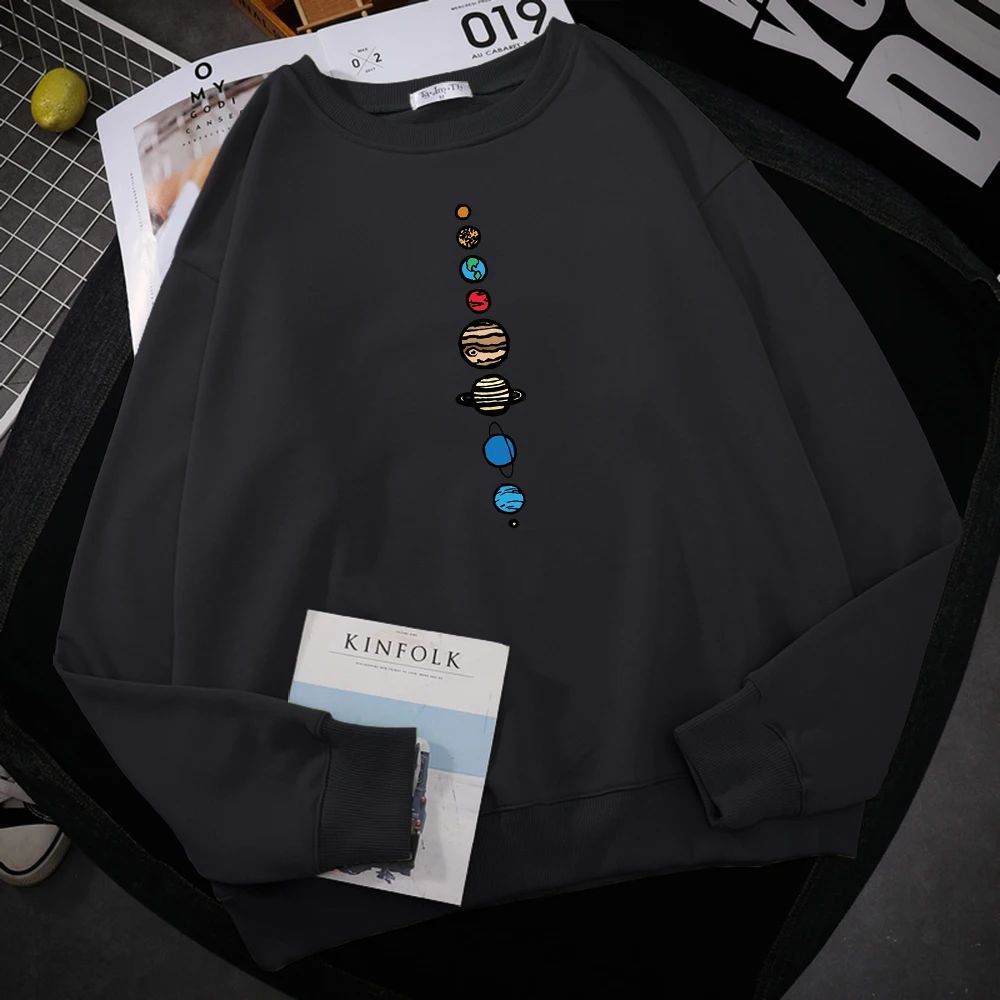 

Nine Planets Universe Solar System Print Hoody Men Casual Fleece Sweatshirt Harajuku Autumn Hoodie Fashion Big Size Tracksuit