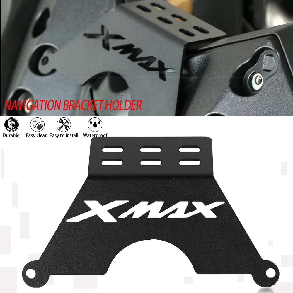 

Motorcycle For Yamaha XMAX300 2017 2018 2019 2020 2021 2022 2023 Gps Navigation Mobile Phone Holder Bracket X MAX X-MAX XMAX 300