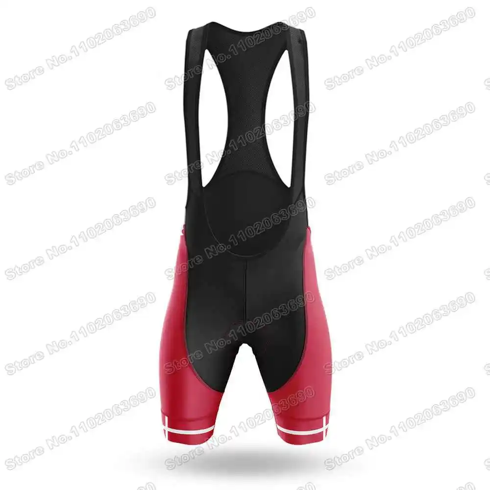 2022 Комплект Джерси для велоспорта национальной сборной Дании Мужская одежда