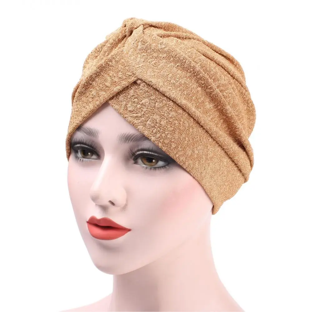

Women Muslim Indian Turban Hat Ruffles Chemo Cancer Cap Beanie Caps Headwear Head Wrap Women Muslim Scarf Caps