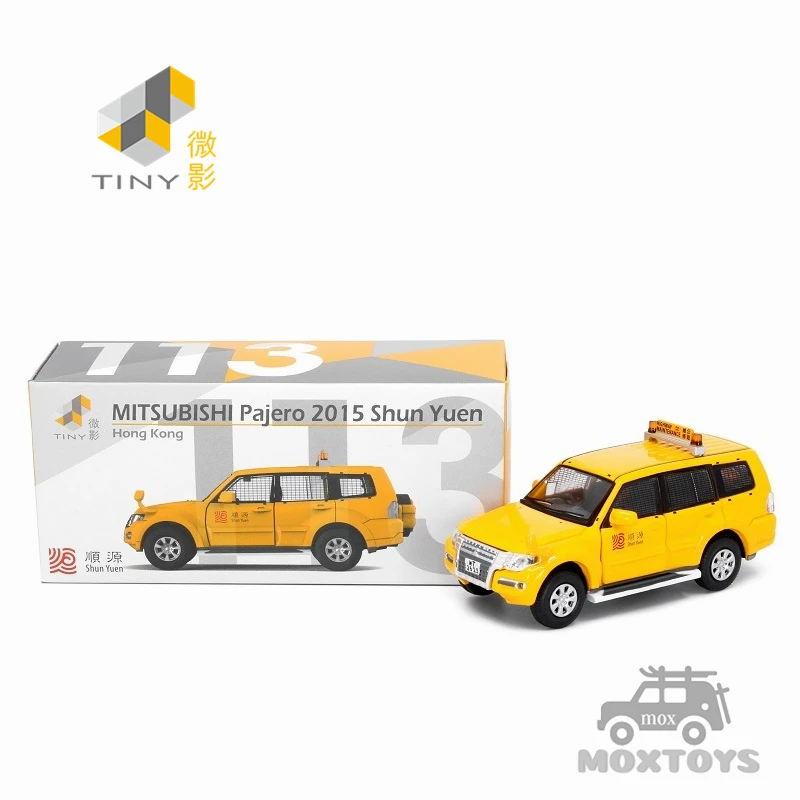 Фото Крошечный 1:64 Pajero 2015 SUV Shun Yuen литая модель автомобиля №1