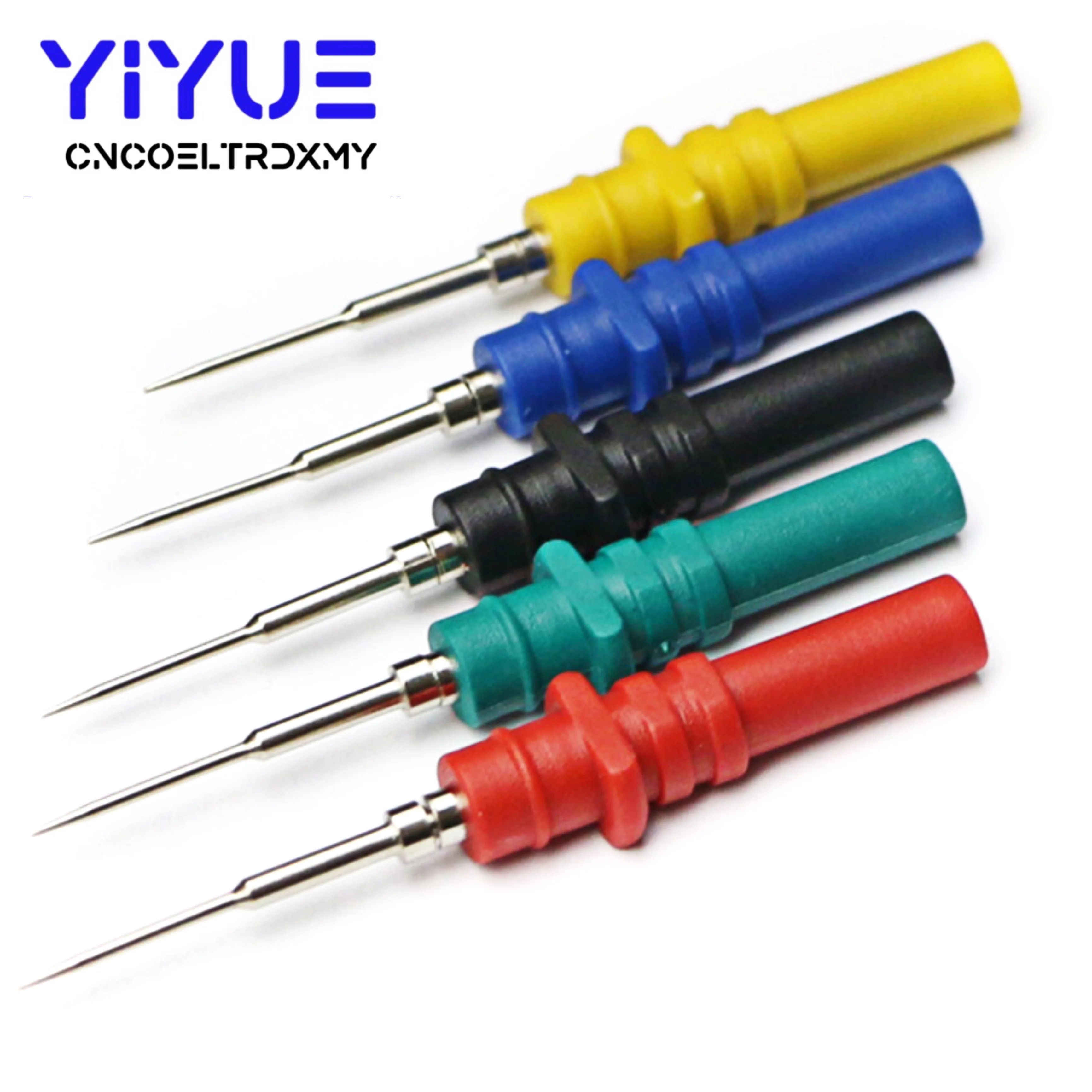 

5Pcs Insulation Piercing Needle Automotive Oscilloscope Acupuncture Probe Pins Set Diagnosis Test Repair Tools HT307A