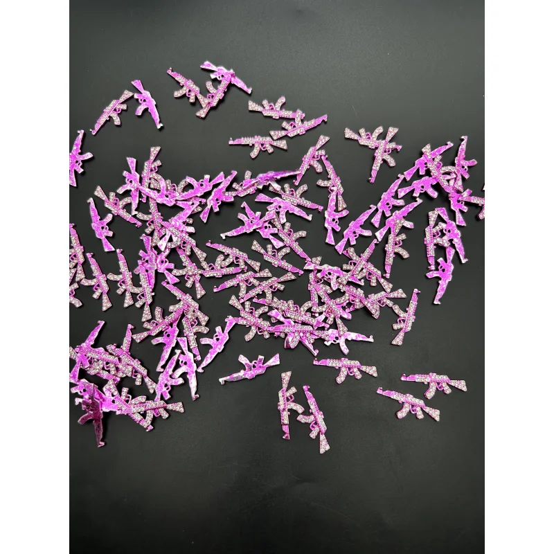 

10pcs Cute Bunny 3D Nail Charms Sweet Pink Gun Luxury Full Diamonds Alloy Nail Art Decorat Supplies Shiny Nail Design Rhinestone