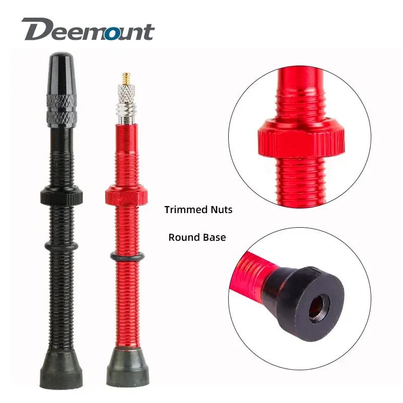 ние 2 шт. 60 мм велосипедные бескамерные Presta/FV латунь/сплав вынос обработанные на