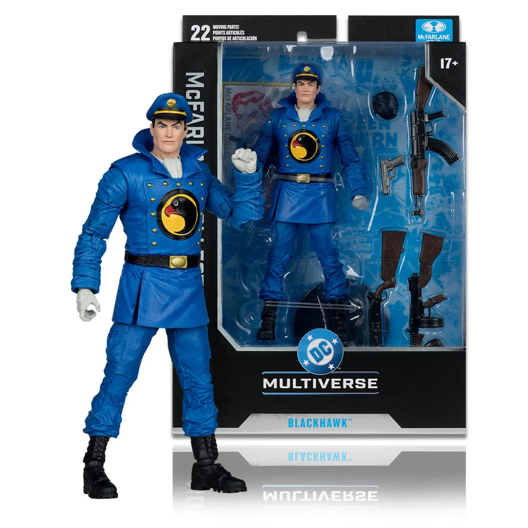 Фото McFarlane Toys Elongated Man Darkhawk Professor Pyg Cosmic Boy 7in Фигурка Коллекционное издание DC Multiverse Модель Куклы №3