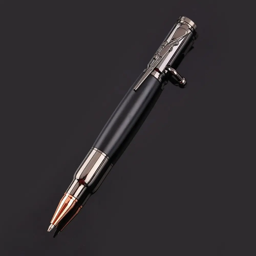 

Металлическая шариковая ручка в деловом стиле, милый подарок для студентов, гелевая ручка с черными чернилами 1,0 мм, роскошная ручка для подписи, школьная Канцелярия