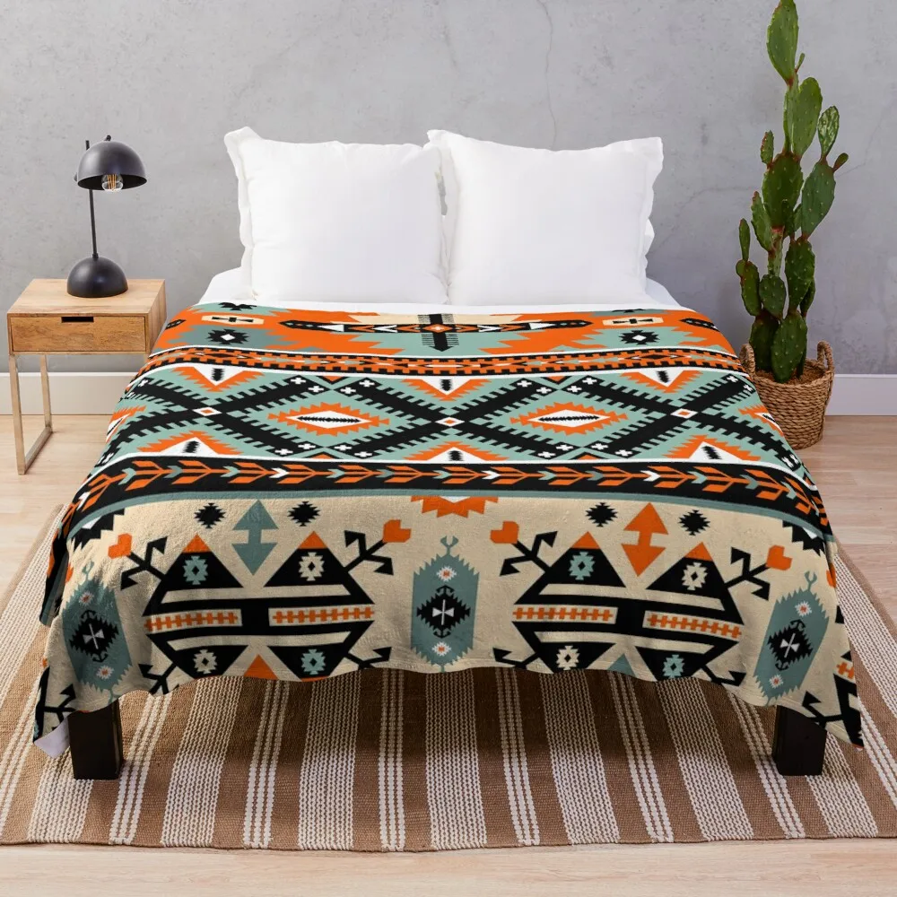 

Kpop летняя синяя плитка одеяло Missoni белый Бохо Навахо узор Var. 5 одеял