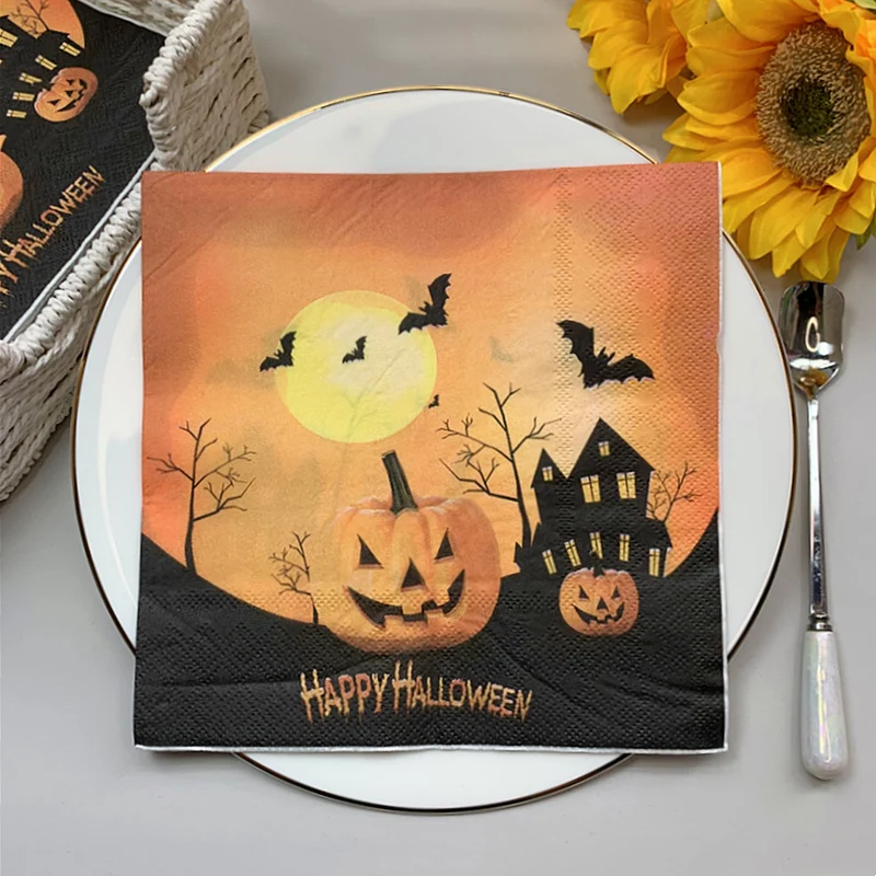 

20 планшетов, искусственная Тыква для Хэллоуина, страшная тыква, ткань для украшения вечевечерние НКИ на Хэллоуин, новинка 2022, 2