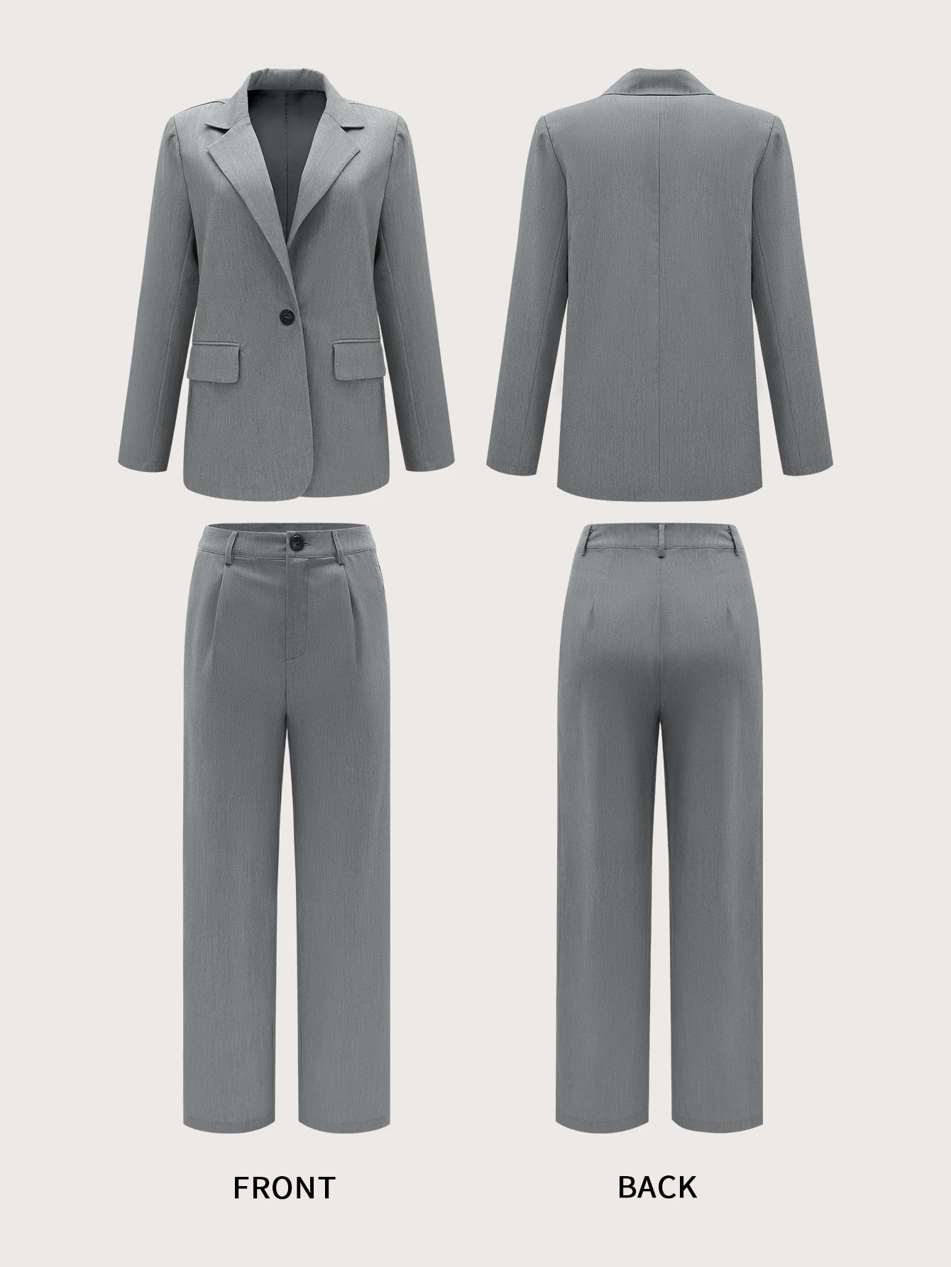 Женский Винтажный Офисный Костюм Комплект Из Двух Предметов Клетчатый Пиджак С