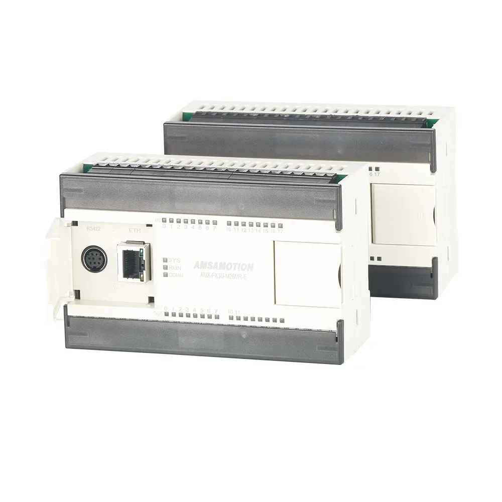 Amsamotion Upgrade AMX-FX3U-M26MR Ethernet PLC, совместимый с контроллером Mitsubishi, реле 4AI2AO, 16I10O, MODBUS clp 26MR-E (art.: 3920da7654c6c) - 3920da7654c6c
