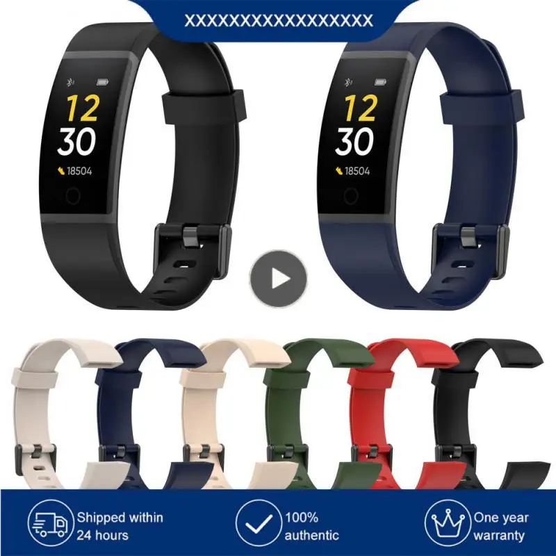 

Wristband Official Watch Strap Silicone Watchband Comfortable Smartband Accessories For Realme Watch Smart Bracelet