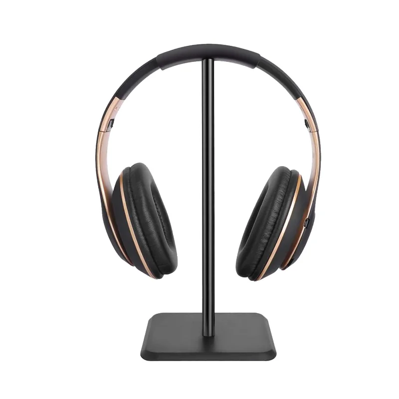 

Aluminum Hook Head Mounted Headphone Bracket Headset Holder Earphone Sticky Display Stand Hanger Earphone Desk Display Stand