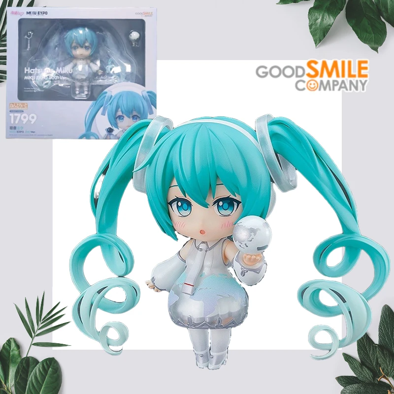 

Original GSC 1799 CYWL MIKU EXPO Virtual Idol Q Doll Movable Toys Birthday Christmas Gift Ornaments Collectible Models