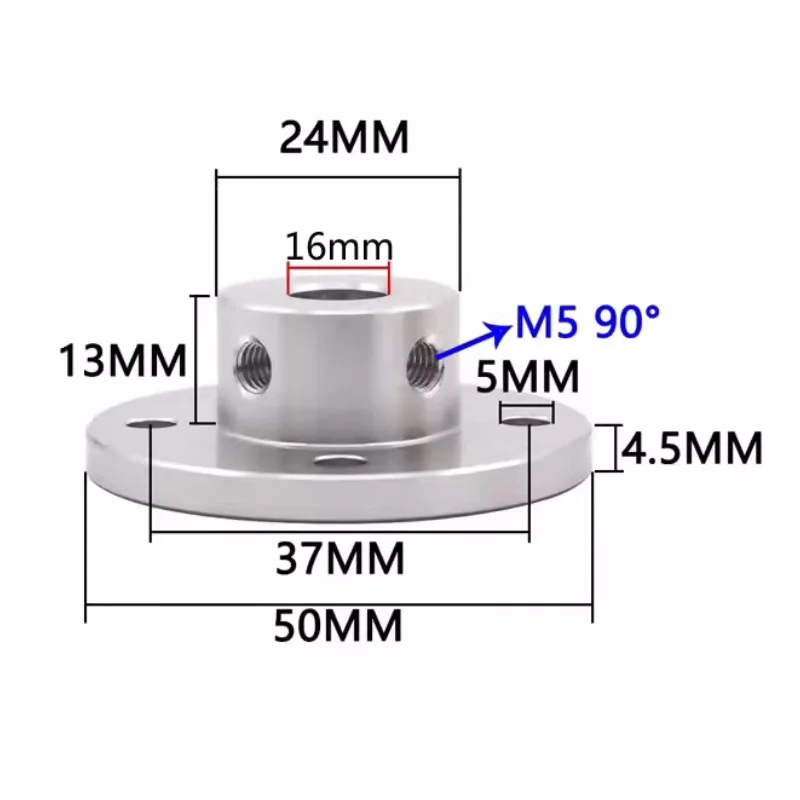 

Муфта фланцевая Flange Coupling 2-16 мм