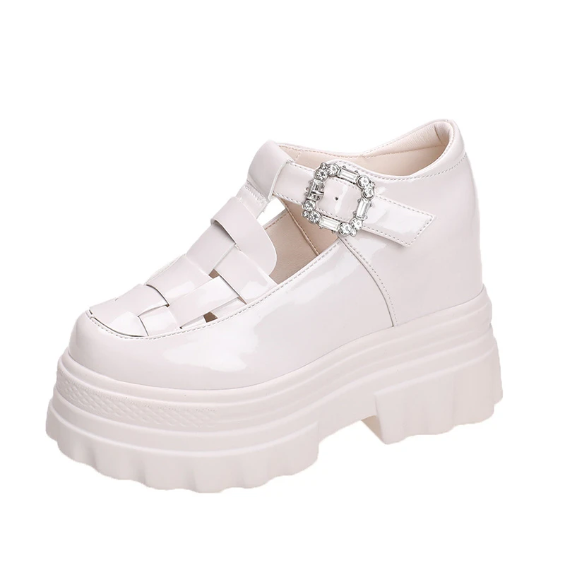 High Platform Women's Gladiator Sandals 2023 Summer 11CM Heels Slippers Women Chunky Beach Sneakers Comfortable Sandalias Mujer