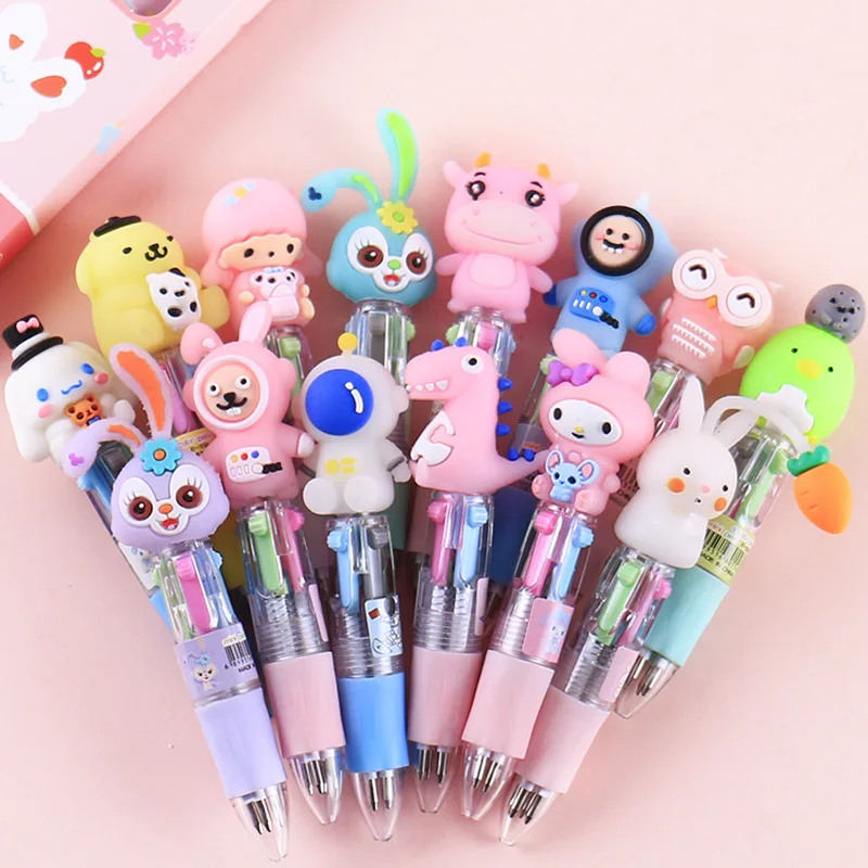 

Аниме кавайная Sanrioed ручка Cinnamoroll Kuromi Mymelody для детей студентов нейтральная детская Шариковая ручка для обучения канцелярские принадлежности подарок