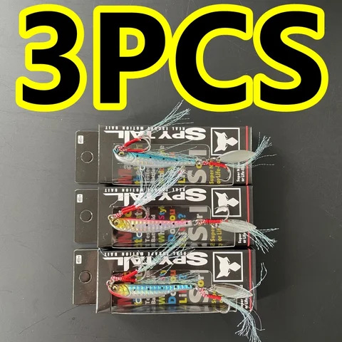 LURETV Japan SAME STYLE MAKIPPA блестящая искусственная приманка для рыбалки 3 шт.