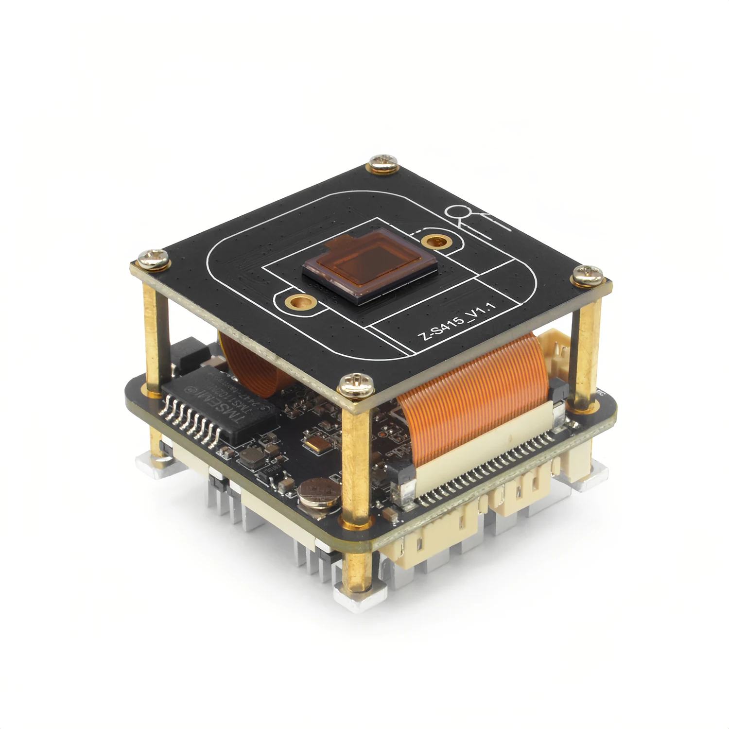Фото Модуль IP-камеры ночного видения 2025 4K, 8MP 30FPS 3840*2160, CMOS-датчик Starvis IMX415 с чипами AI Denoise №2