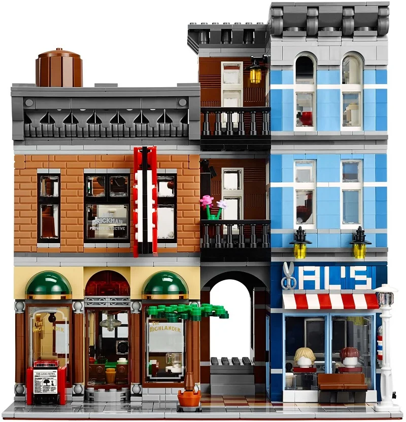 

In Stock 15011 10246 Detective Office Agency 2262PCS Toys Classic Architecture Christmas Gifts Building Blocks Bricks