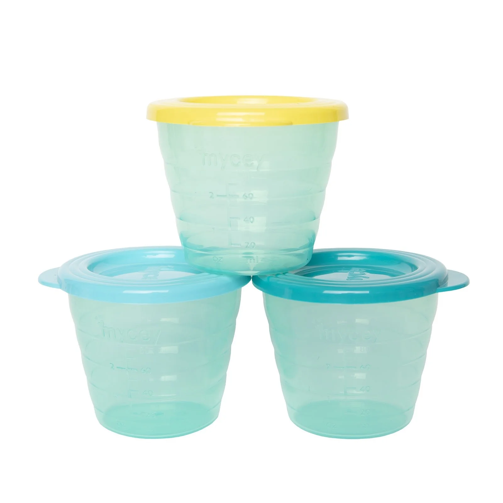 

ebebek Mycey Baby Plus Milk And Food Storage Container 4 Pcs 180 Ml