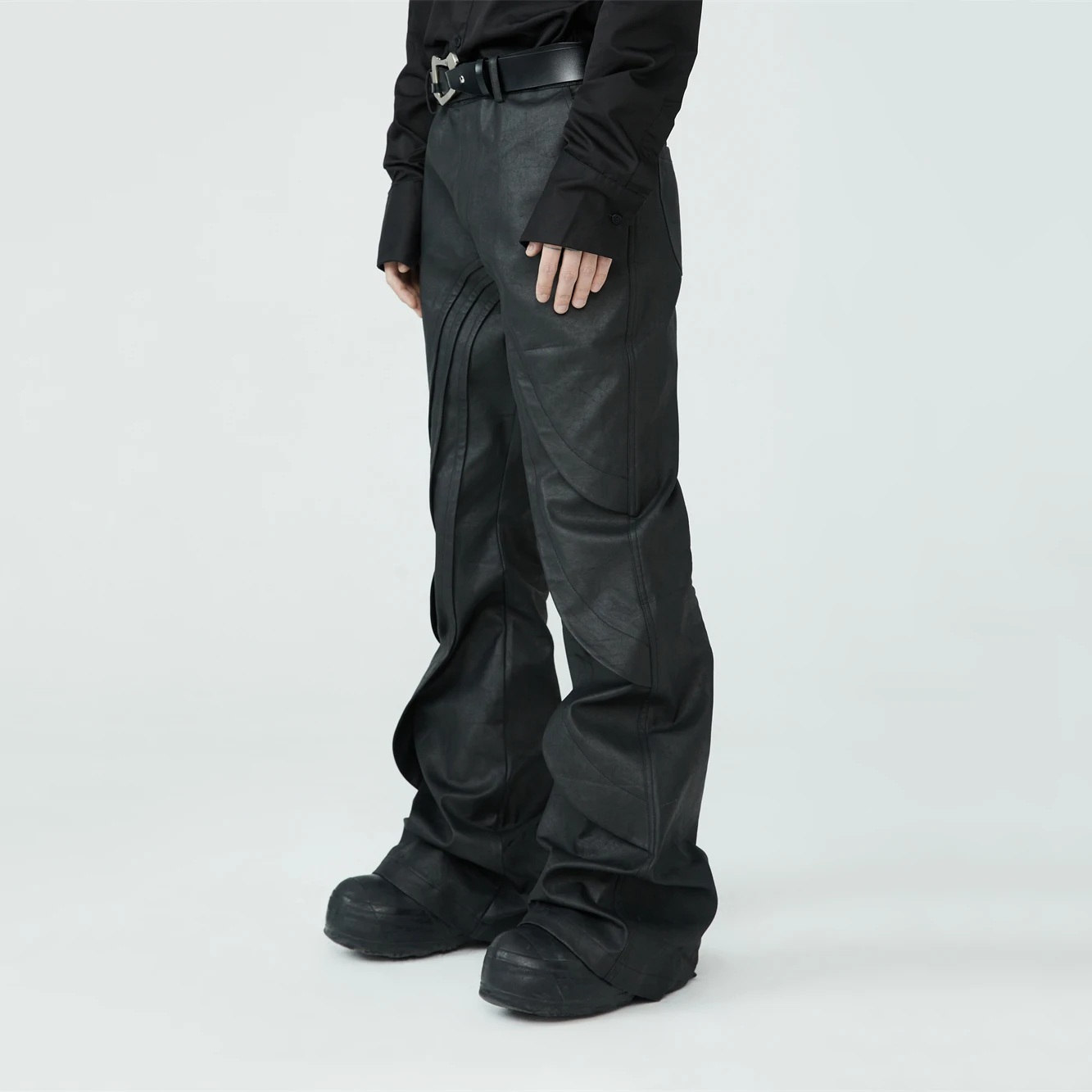 HKSH Весенние новые мужские панк джинсы шикарное покрытие тонкие универсальные