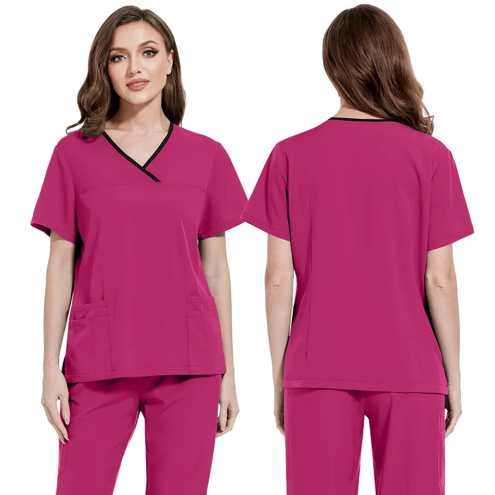 Новейшая униформа для врачей и медсестер женщин мужчин медицинская одежда