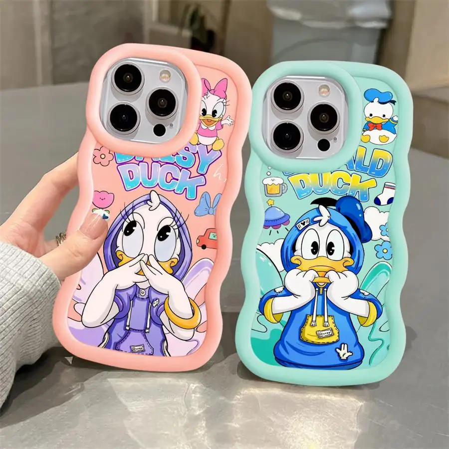 Disney Donald Daisy Phone Case for OPPO A60 A74 A76 A79 5G A92 4G A98 F9 F11 Pro Reno 5 5K 6 6Z 7 7Z 8T 11 Cover