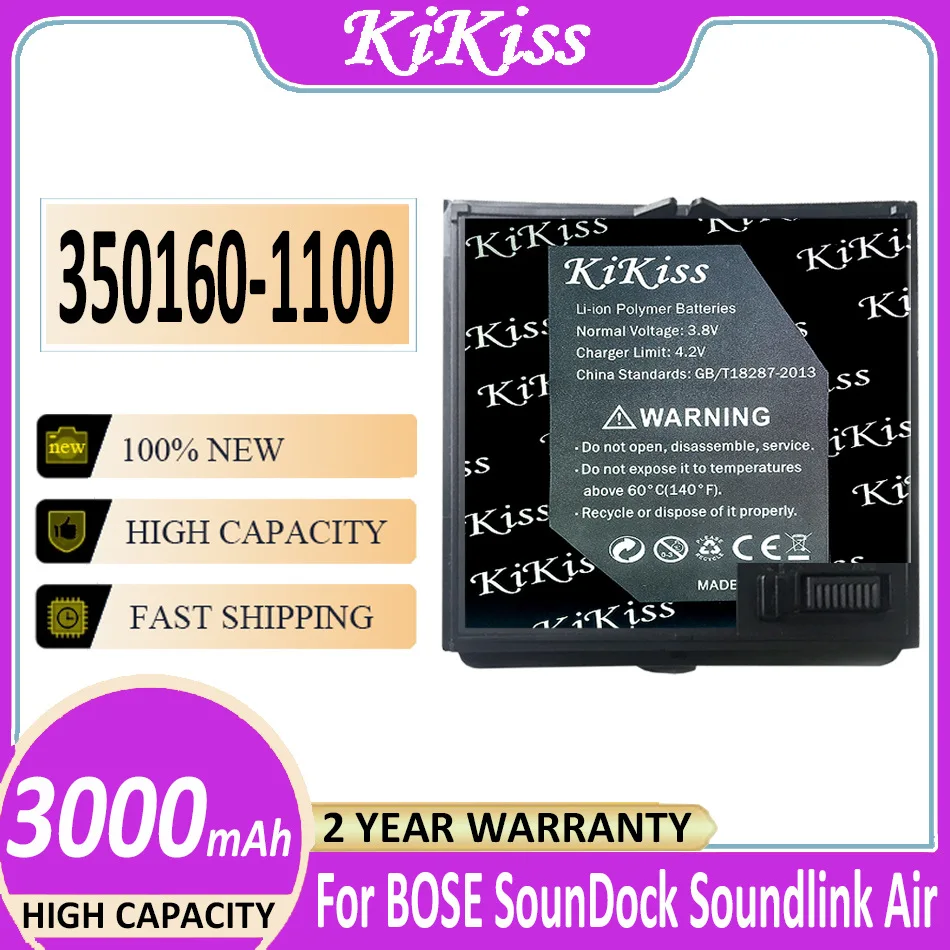 Original 3000mAh KiKiss Battery 350160-1100 002 300770-001 For BOSE SounDock Soundlink Air Bateria