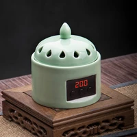 electric incense burner aroma diffuser scented air freshener incense burner holder home porta incienso decoration accessories