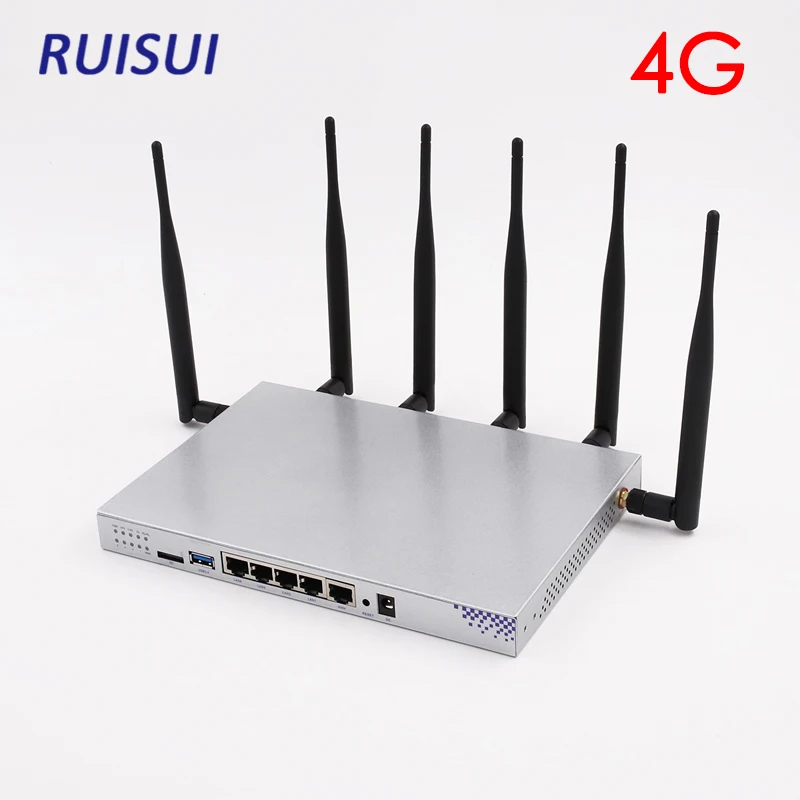 WiFi 4G Router WiFi Repeater with SIM Card 512MB 2.4GHz 5.8GHz Dual Band for Home Modem 4G Wireless Extender Support USB3.0 SATA