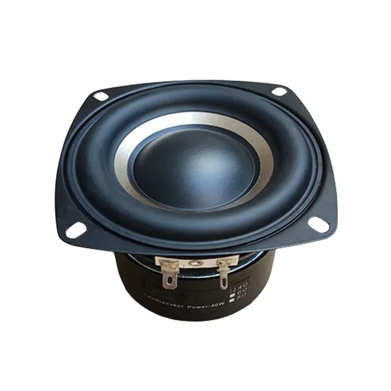 Speaker 100W 4 Inch Bass Subwoofer Speaker 4Ohm 8Ohm 4 Layer Voice Coil Bass Speaker For Car Audio Home Theater DIY